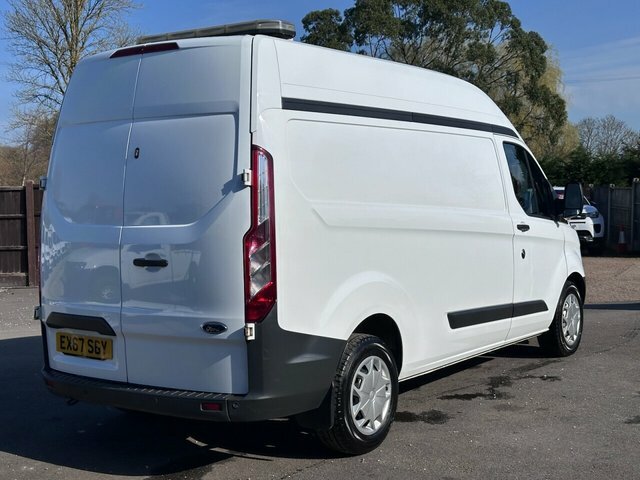Ford Transit Custom 2.0 Tdci 340 Panel Van L2 H2 16 EX67SGY White #5