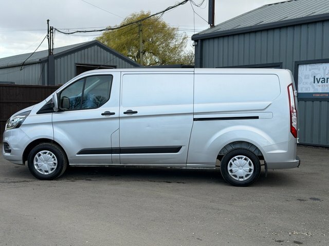 Ford Transit Custom 2.0 300 Ecoblue Trend Panel Van YR72KGF Silver #2
