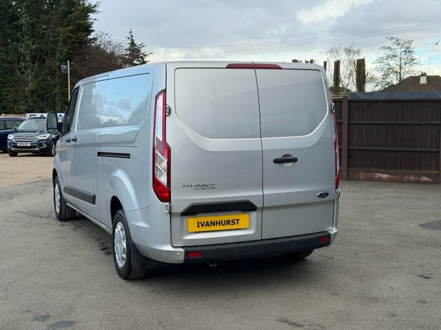 Ford Transit Custom 2.0 300 Ecoblue Trend Panel Van YR72KGF Silver #4