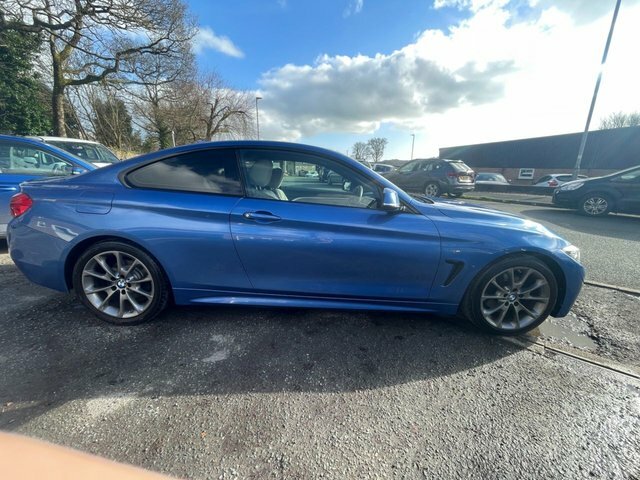 BMW 4 Series Gran Coupe 2.0 420D M Sport Coupe Euro 6 S S KY16HRA Blue #3