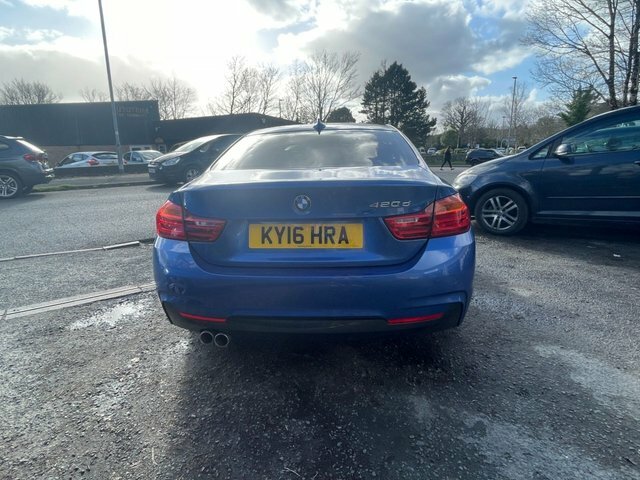BMW 4 Series Gran Coupe 2.0 420D M Sport Coupe Euro 6 S S KY16HRA Blue #5