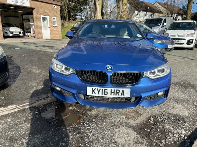 BMW 4 Series Gran Coupe 2.0 420D M Sport Coupe Euro 6 S S Blue