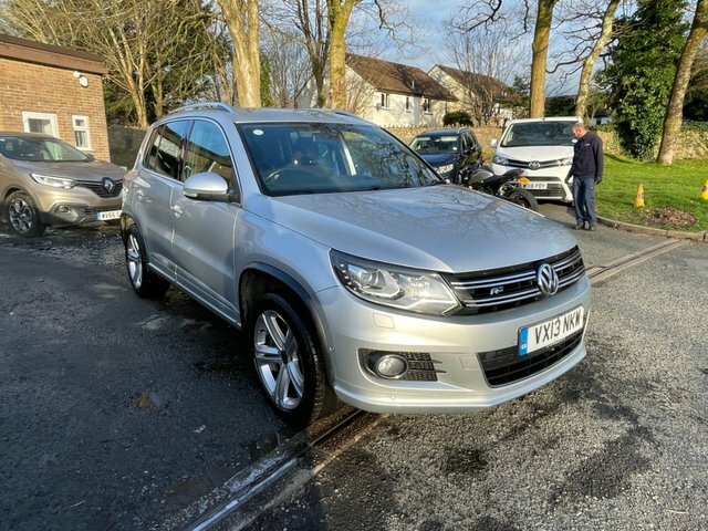 Volkswagen Tiguan 2.0 Tdi Bluemotion Tech R-line Suv Manu VX13NKW Silver #3