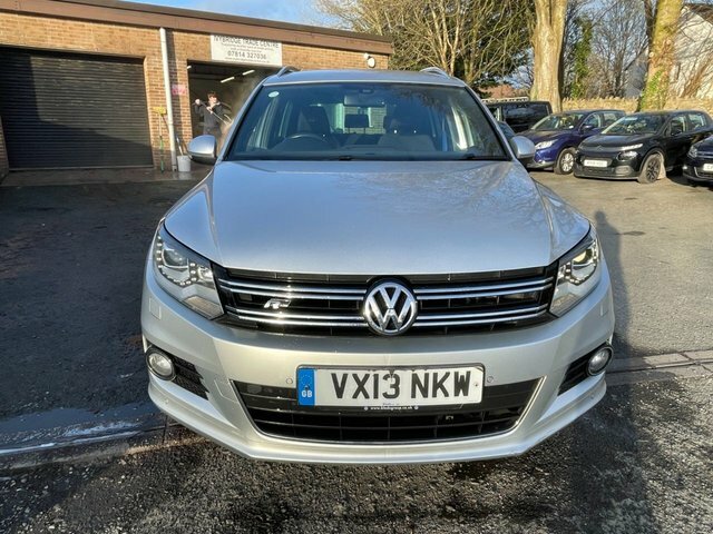 Volkswagen Tiguan 2.0 Tdi Bluemotion Tech R-line Suv Manu VX13NKW Silver #2