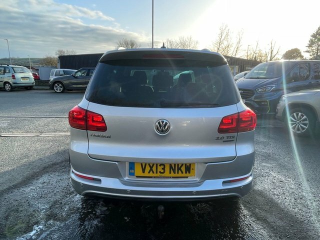 Volkswagen Tiguan 2.0 Tdi Bluemotion Tech R-line Suv Manu VX13NKW Silver #6