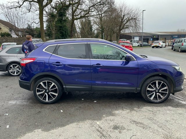 Nissan Qashqai 1.6 Dci Tekna Suv 2Wd Euro 6 S VE16TYG Blue #4