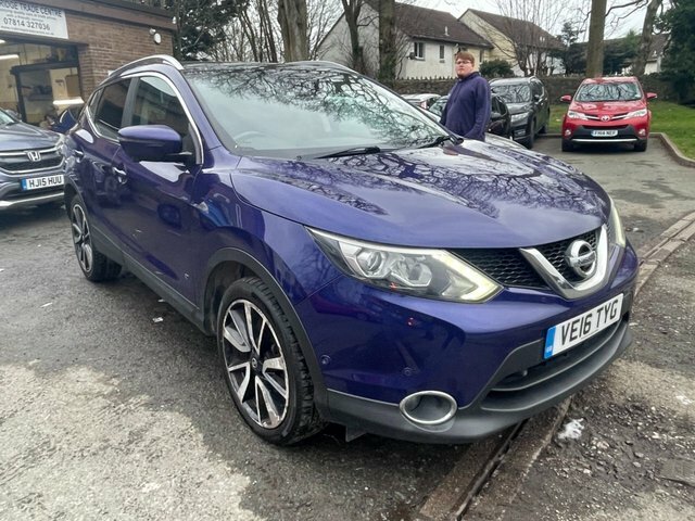Nissan Qashqai 1.6 Dci Tekna Suv 2Wd Euro 6 S VE16TYG Blue #3
