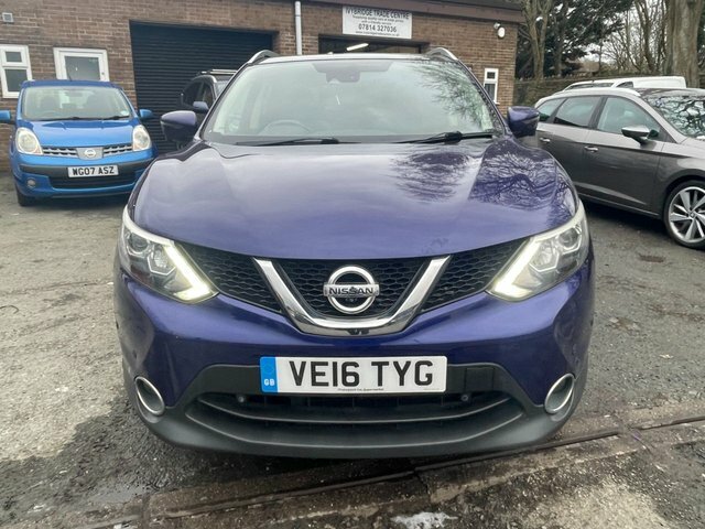 Nissan Qashqai 1.6 Dci Tekna Suv 2Wd Euro 6 S VE16TYG Blue #2