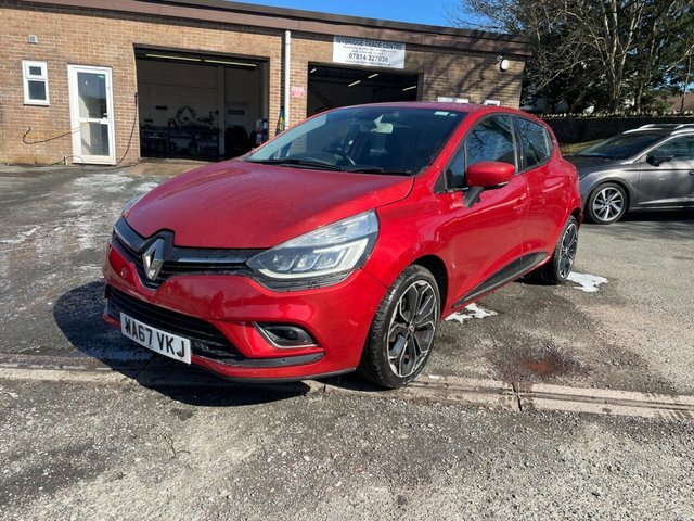 Renault Clio 0.9 Tce Signature Nav Hatchback WA67VKJ Red #2