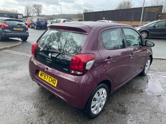 Peugeot 108 1.0 Active Hatchback 2 Tronic Euro 6 6 Purple #6