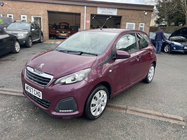 Peugeot 108 1.0 Active Hatchback 2 Tronic Euro 6 6 Purple #2