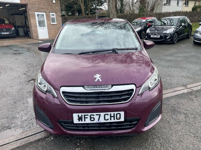 Peugeot 108 1.0 Active Hatchback 2 Tronic Euro 6 6 Purple