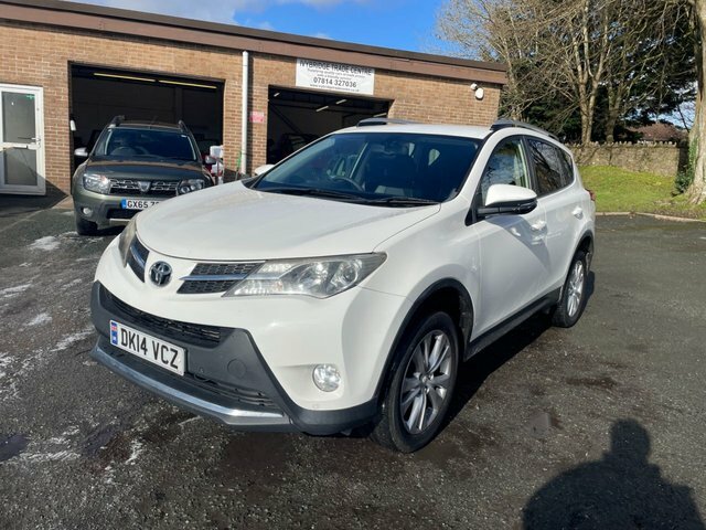 Toyota Rav 4 2.2 D-4d Invincible Suv 4Wd Euro DK14VCZ White #3