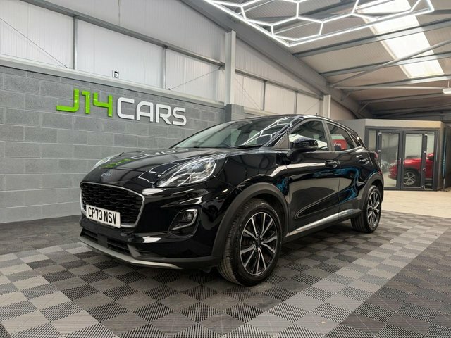 Ford Puma 2024 1.0T Ecoboost Mhev Titanium Suv Hy CP73NSV Black