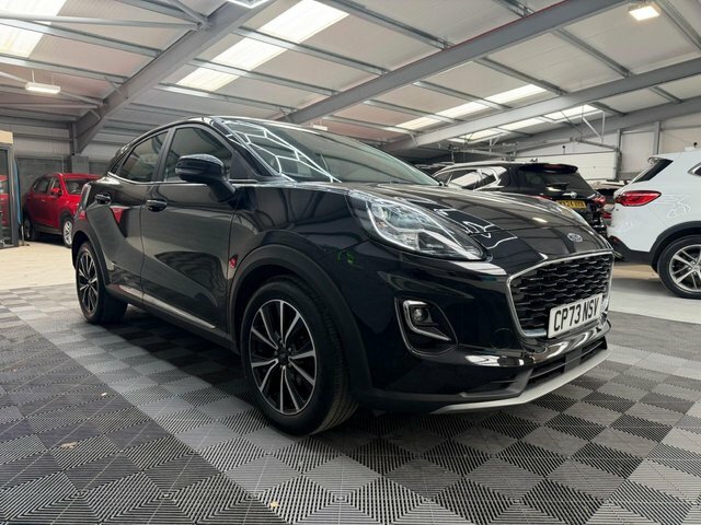 Ford Puma 2024 1.0T Ecoboost Mhev Titanium Suv Hy CP73NSV Black #2