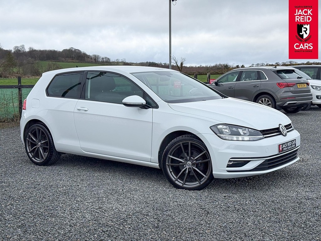 Volkswagen Golf Match Tsi PN19VZJ White #5