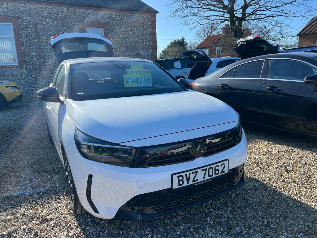 Vauxhall Corsa Hatchback 1.2 Turbo Yes Euro 6 Ss 202474 White #4