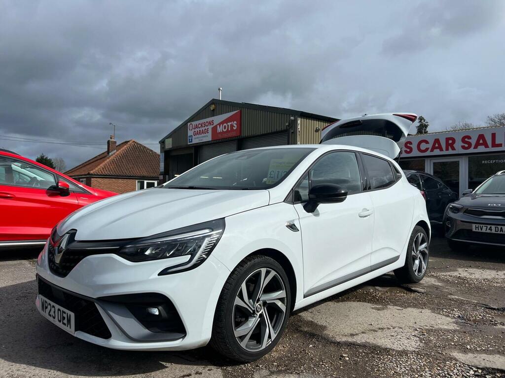 Renault Clio Hatchback 1.0 Tce Rs Line Euro 6 Ss 20232 WP23OEM White #2