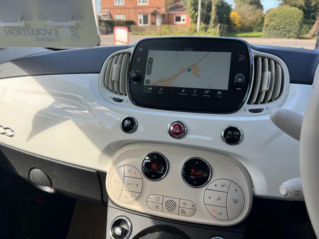 Fiat 500C Convertible 1.0 Mhev Euro 6 Ss 202373 White #3