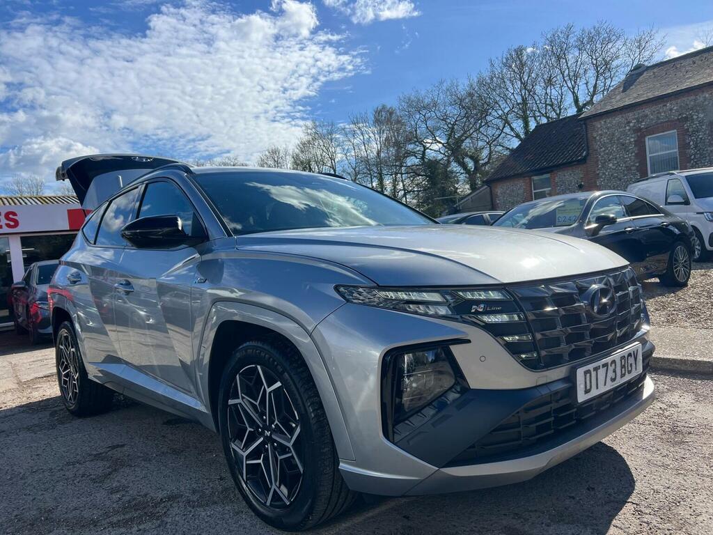 Hyundai Tucson Suv 1.6 H T-gdi N Line Euro 6 Ss 2023 DT73BGY Silver #6