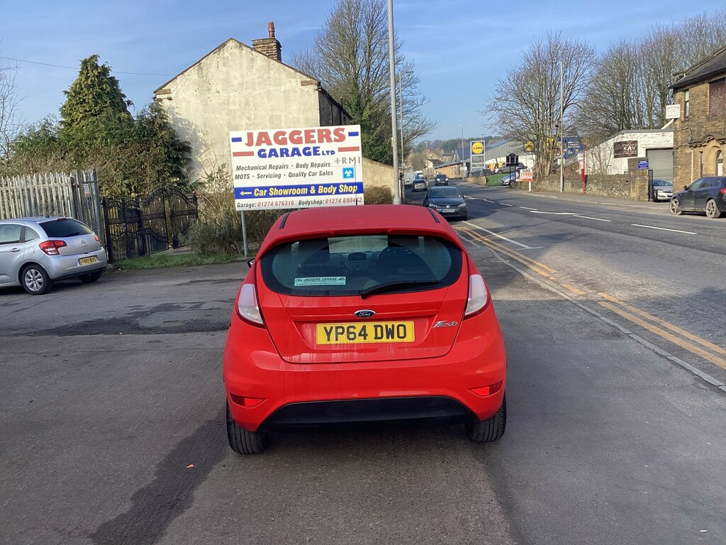 Ford Fiesta 1.25 Zetec Euro 5 201464 YP64DWO Red #6