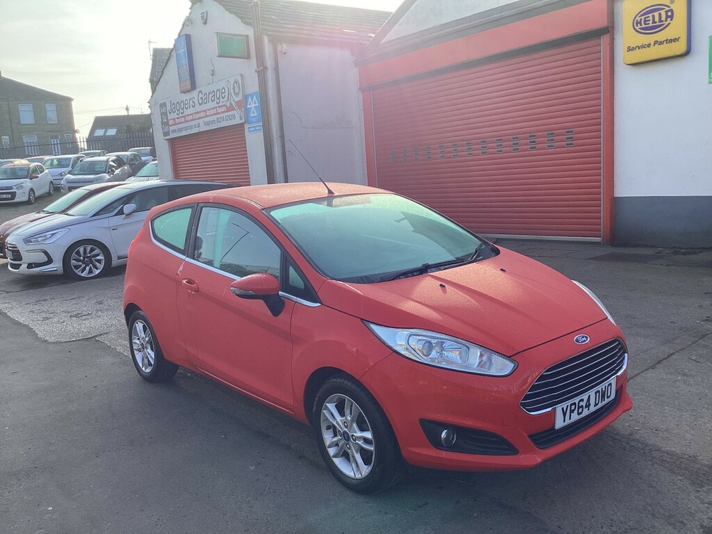 Ford Fiesta 1.25 Zetec Euro 5 201464 YP64DWO Red #4