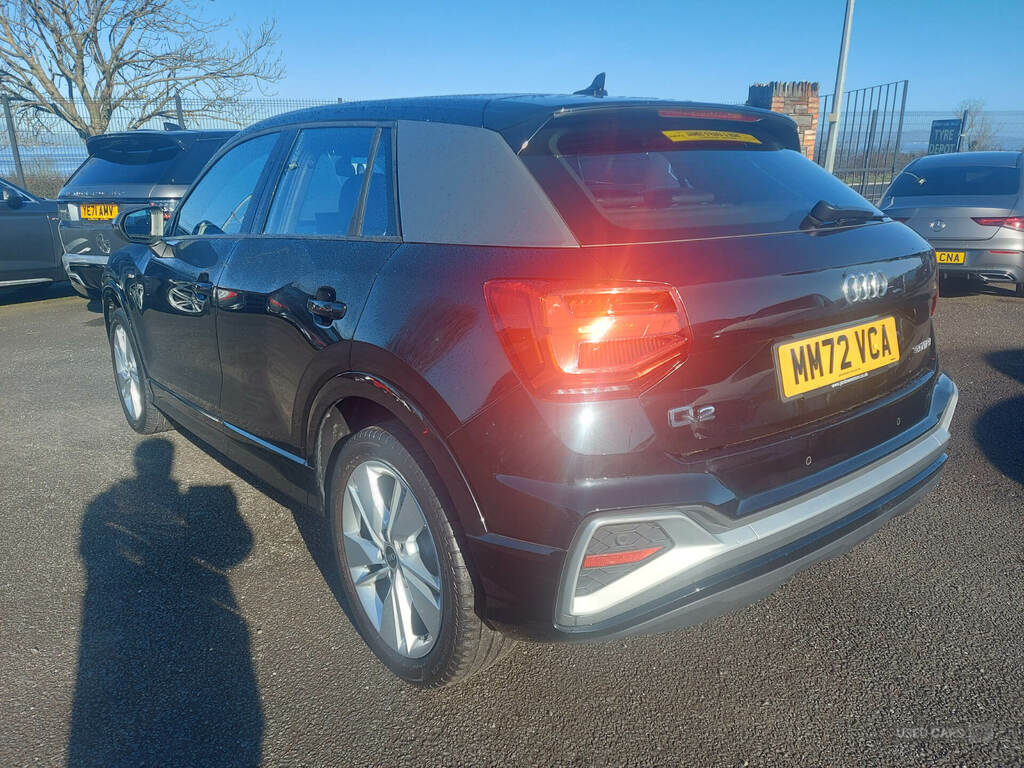 Audi Q2 30 Tfsi S Line MM72VCA Black #4