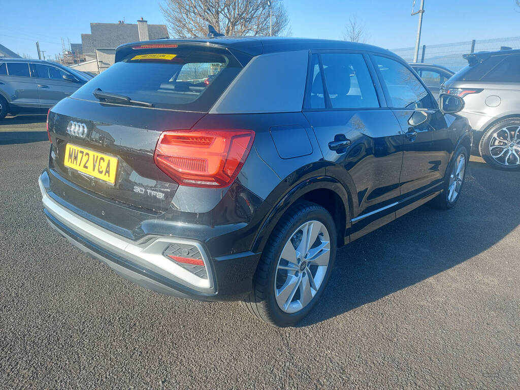 Audi Q2 30 Tfsi S Line MM72VCA Black #3