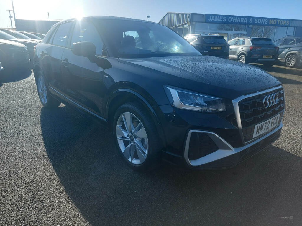 Audi Q2 30 Tfsi S Line MM72VCA Black #2