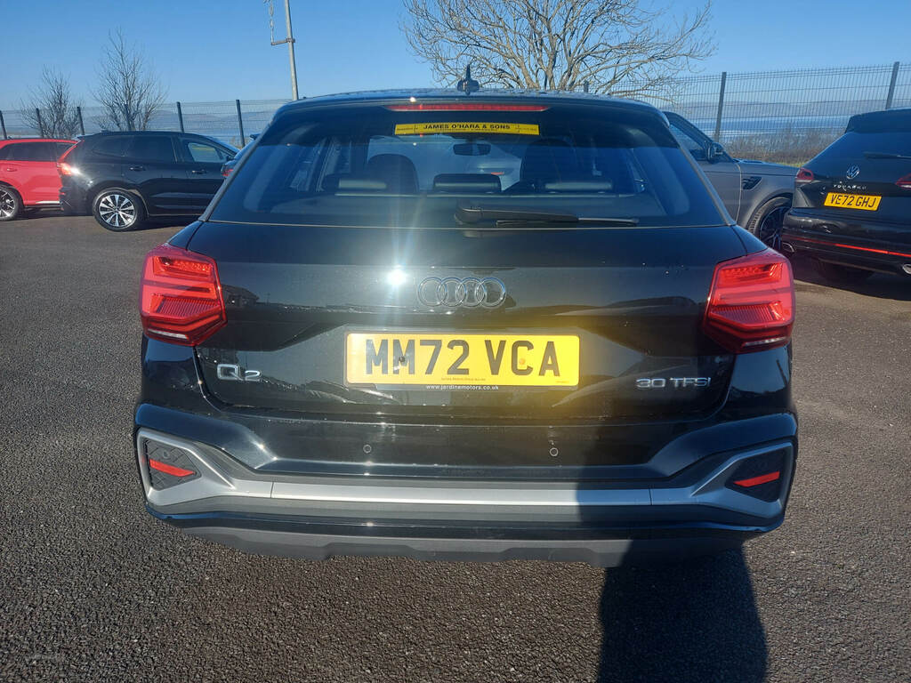 Audi Q2 30 Tfsi S Line MM72VCA Black #5