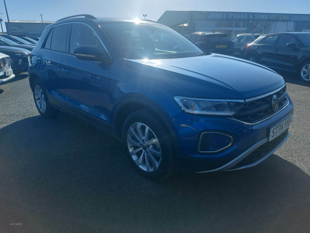 Volkswagen T-Roc 1.5 Tsi Match Dsg ST74YVB Blue #2