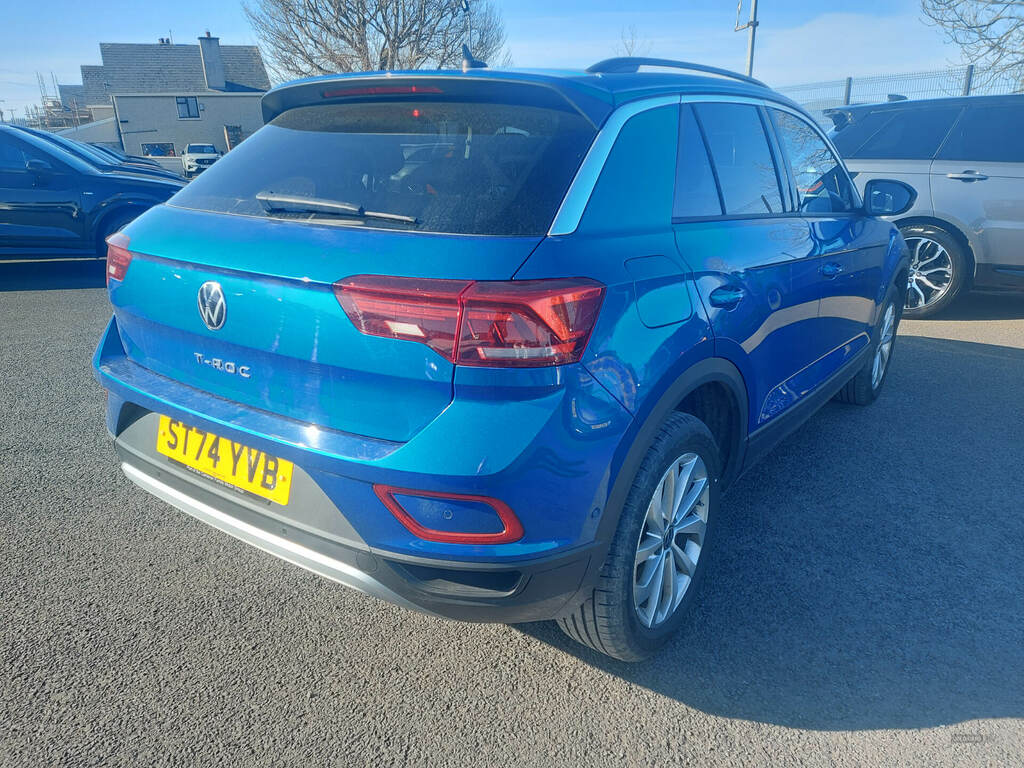 Volkswagen T-Roc 1.5 Tsi Match Dsg ST74YVB Blue #3