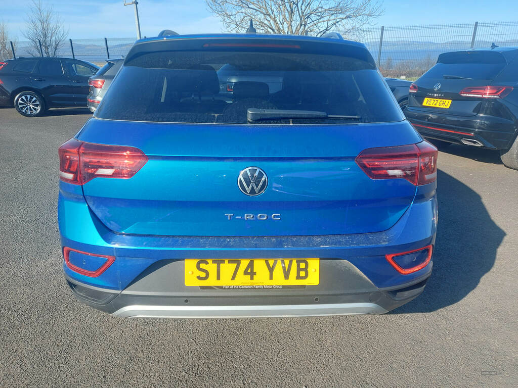 Volkswagen T-Roc 1.5 Tsi Match Dsg ST74YVB Blue #5