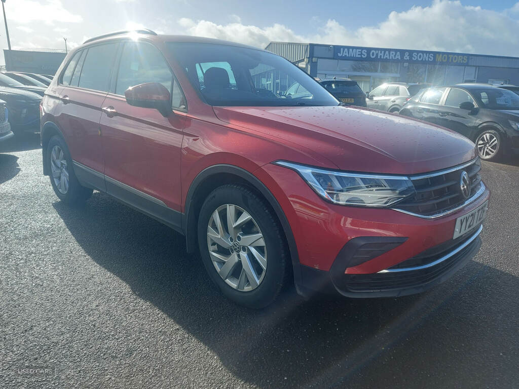 Volkswagen Tiguan 2.0 Tdi Life Dsg YY21TZF Red #2
