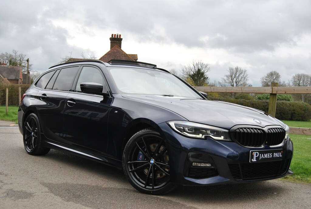 BMW 3 Series 3.0 M Sport Plus Edition Touring X NL69OOJ Blue #4
