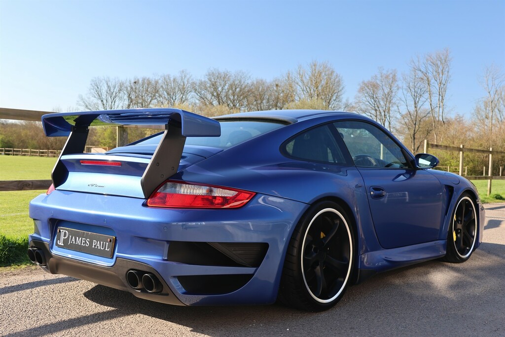 Porsche 911 3.6 997 Turbo Coupe Awd 307 Gk Blue #3
