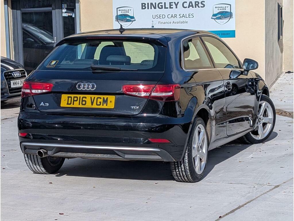 Audi A3 1.6 Tdi Sport Euro 6 S S DP16VGM Black #6