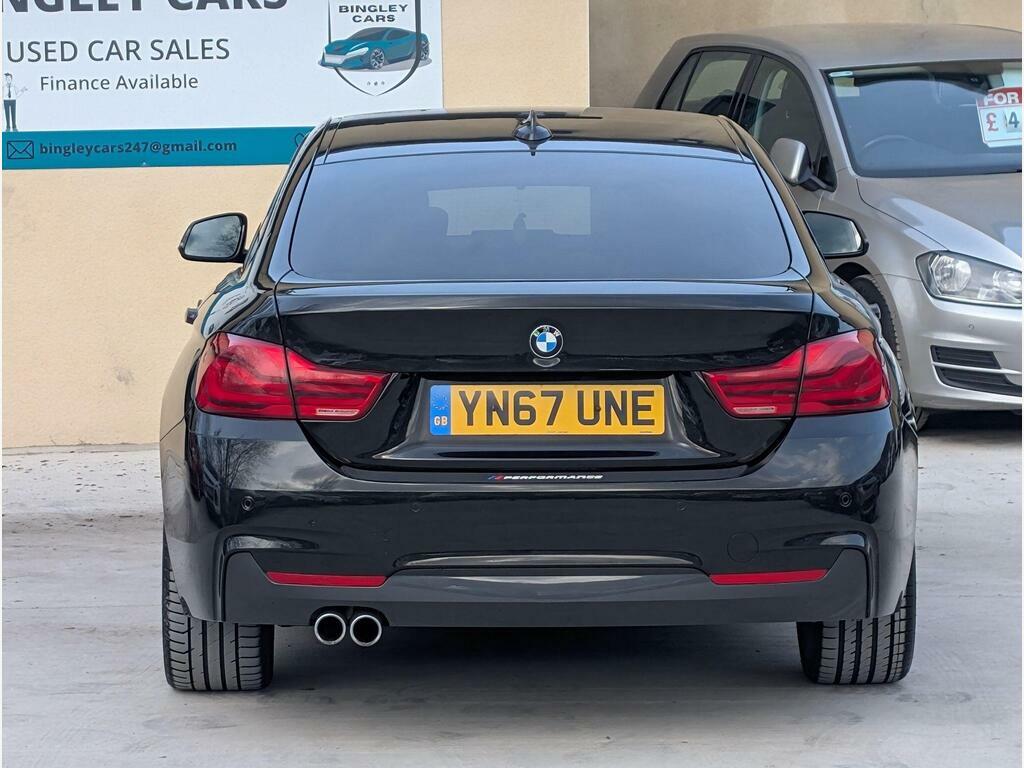 BMW 4 Series Gran Coupe 2.0 420D M Sport Xdrive Euro 6 S S YN67UNE Black #6