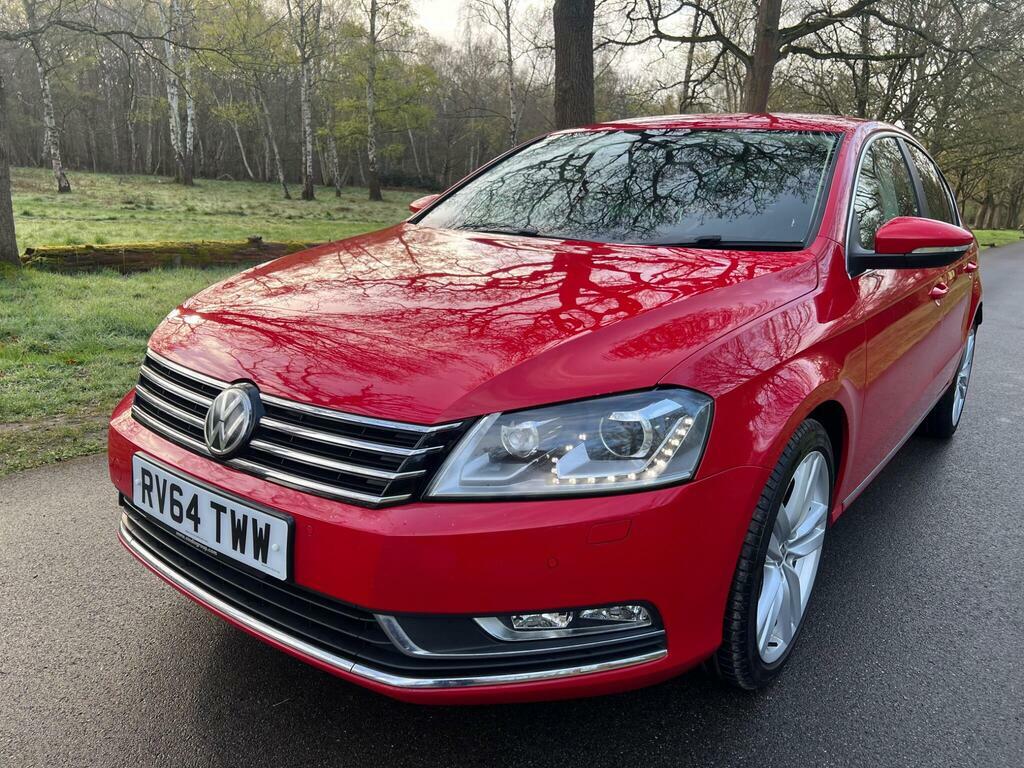 Volkswagen Passat 2.0 Tdi Bluemotion Tech Executive Style Euro 5 S RV64TWW Red #3