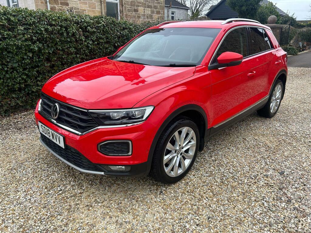 Volkswagen T-Roc 1.5 Tsi Evo Sel Euro 6 S S  Red #4