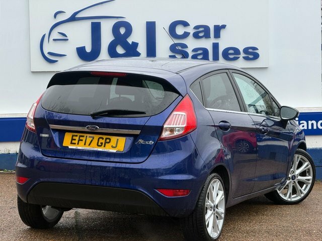 Ford Fiesta 1.0T Ecoboost Titanium Hatchback EF17GPJ Blue #3