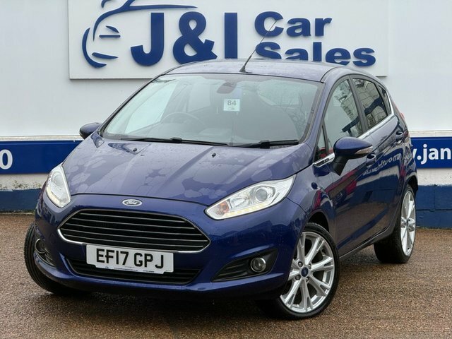 Ford Fiesta 1.0T Ecoboost Titanium Hatchback EF17GPJ Blue #2