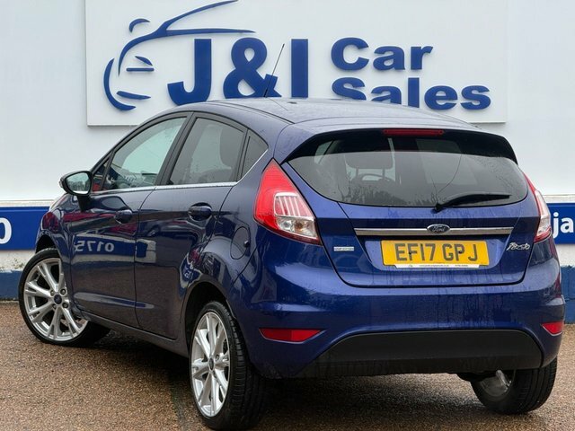 Ford Fiesta 1.0T Ecoboost Titanium Hatchback EF17GPJ Blue #5