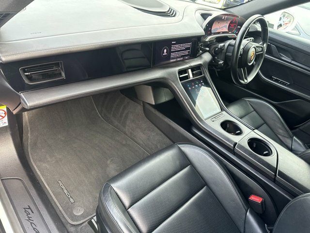 Porsche Taycan Performance Plus 93.4Kwh Saloon PK21XBX White #6
