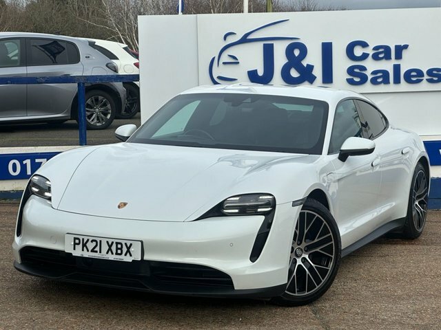 Porsche Taycan Performance Plus 93.4Kwh Saloon PK21XBX White #2