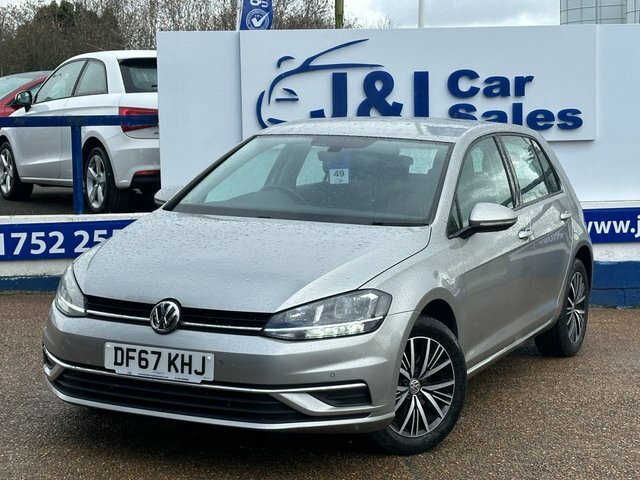 Volkswagen Golf 1.6 Tdi Se Nav Hatchback Euro 6 DF67KHJ Silver #2