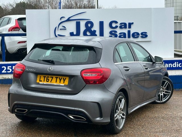 Mercedes-Benz A Class 2.1 A200d Amg Line Hatchback 7G-dct Eur LT67TYY Grey #4