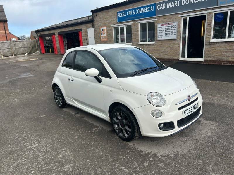 Fiat 500 500 S - 2015 65 SD65WDY White #2