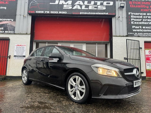 Mercedes-Benz A Class 1.5 A180d Sport Hatchback Euro 6 Black