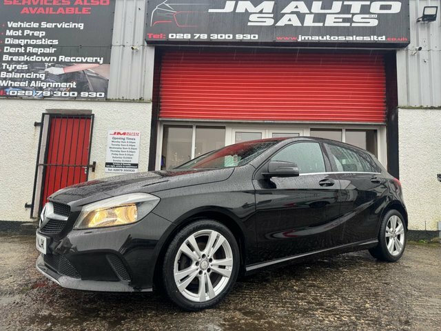 Mercedes-Benz A Class 1.5 A180d Sport Hatchback Euro 6 BT17NJX Black #2